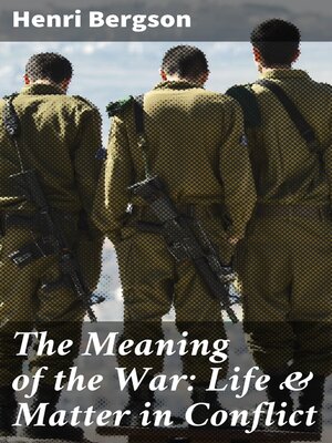 cover image of The Meaning of the War